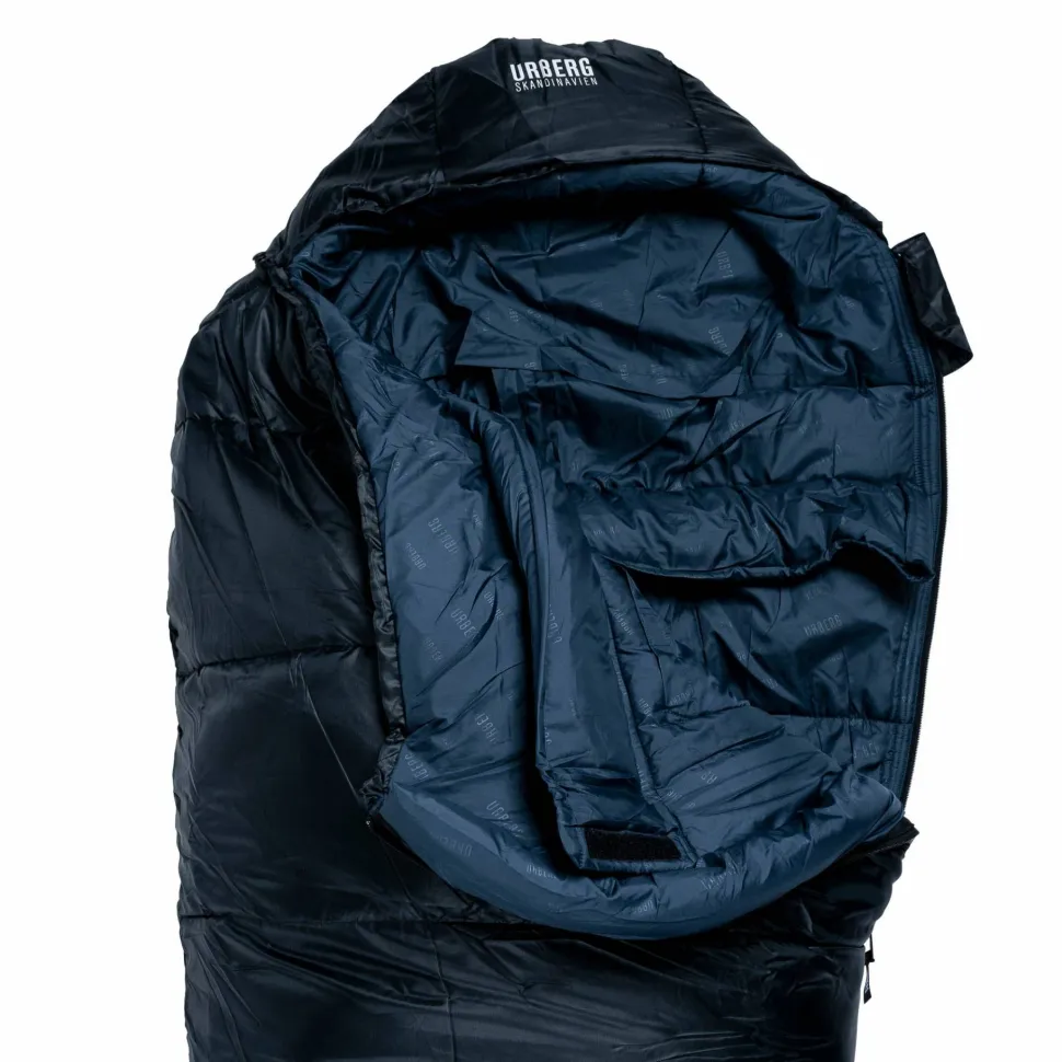Urberg 3-season Sleeping Bag G5 Black Beauty/Asphalt