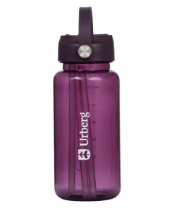 Urberg Tritan Flip Straw 600ml Dark Purple