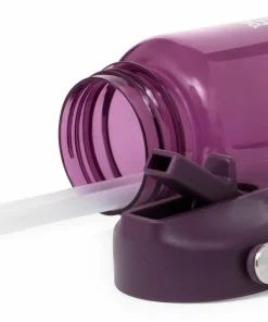 Urberg Tritan Flip Straw 600ml Dark Purple