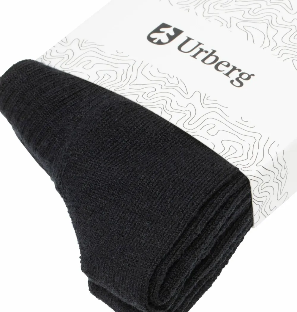 Sale Unisex Merino Wool Ribb Sock 2p Herrstrumpor