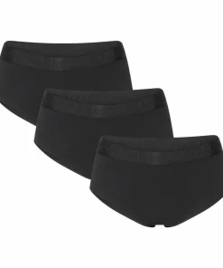 Urberg Women's Bamboo Hipsters 3-Pack Black Beauty Hot