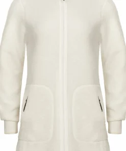 Urberg Women's Bonded Pile Jacket Long Cloud Dancer New