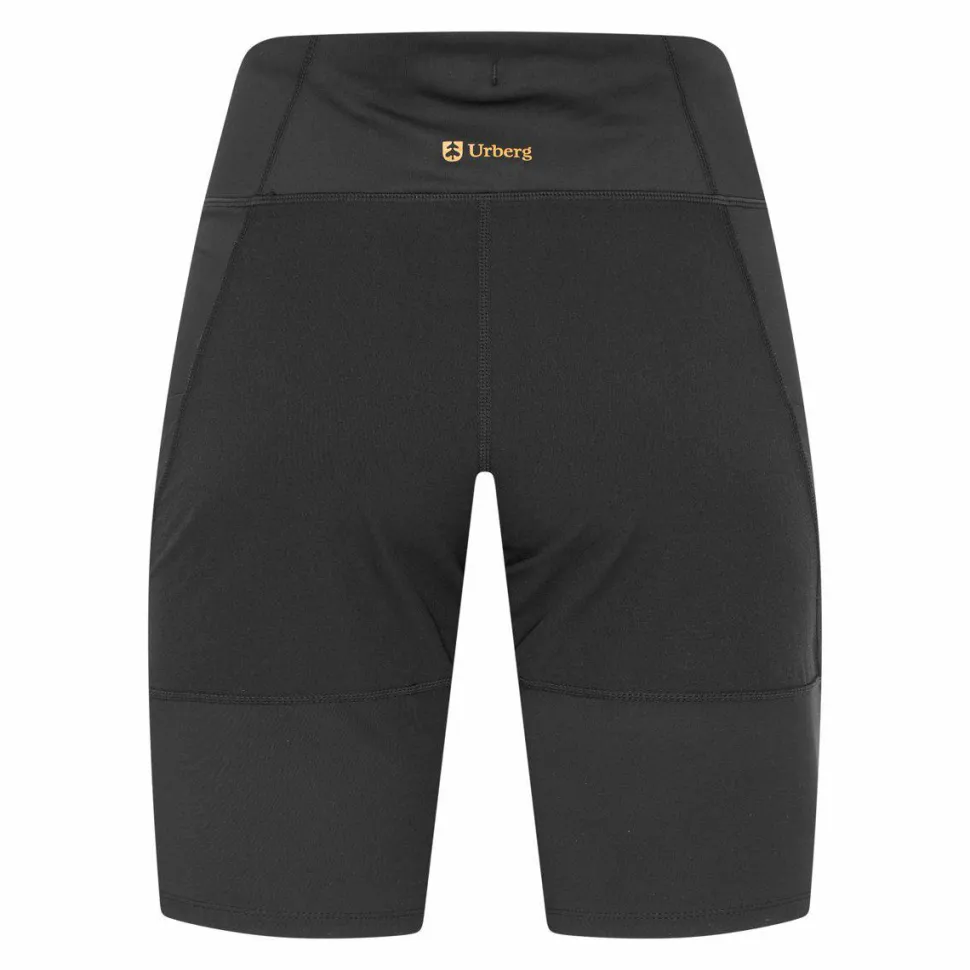 Urberg Women's Hiking Short Tights 2.0 Black Beauty