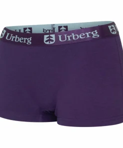 Urberg Women's Isane 3-pack Bamboo Boxers Black Beauty/Bright White/Grape Black Beauty+Bright White+Grape New
