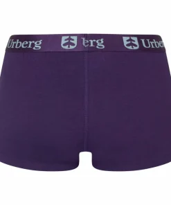 Urberg Women's Isane 3-pack Bamboo Boxers Black Beauty/Bright White/Grape Black Beauty+Bright White+Grape New