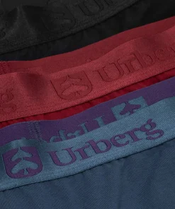 Urberg Women's Isane 3-pack Bamboo Boxers Cabarnet/Midnight Navy/Black Beauty Cabarnet+Midnight Navy+Black Beauty Clearance