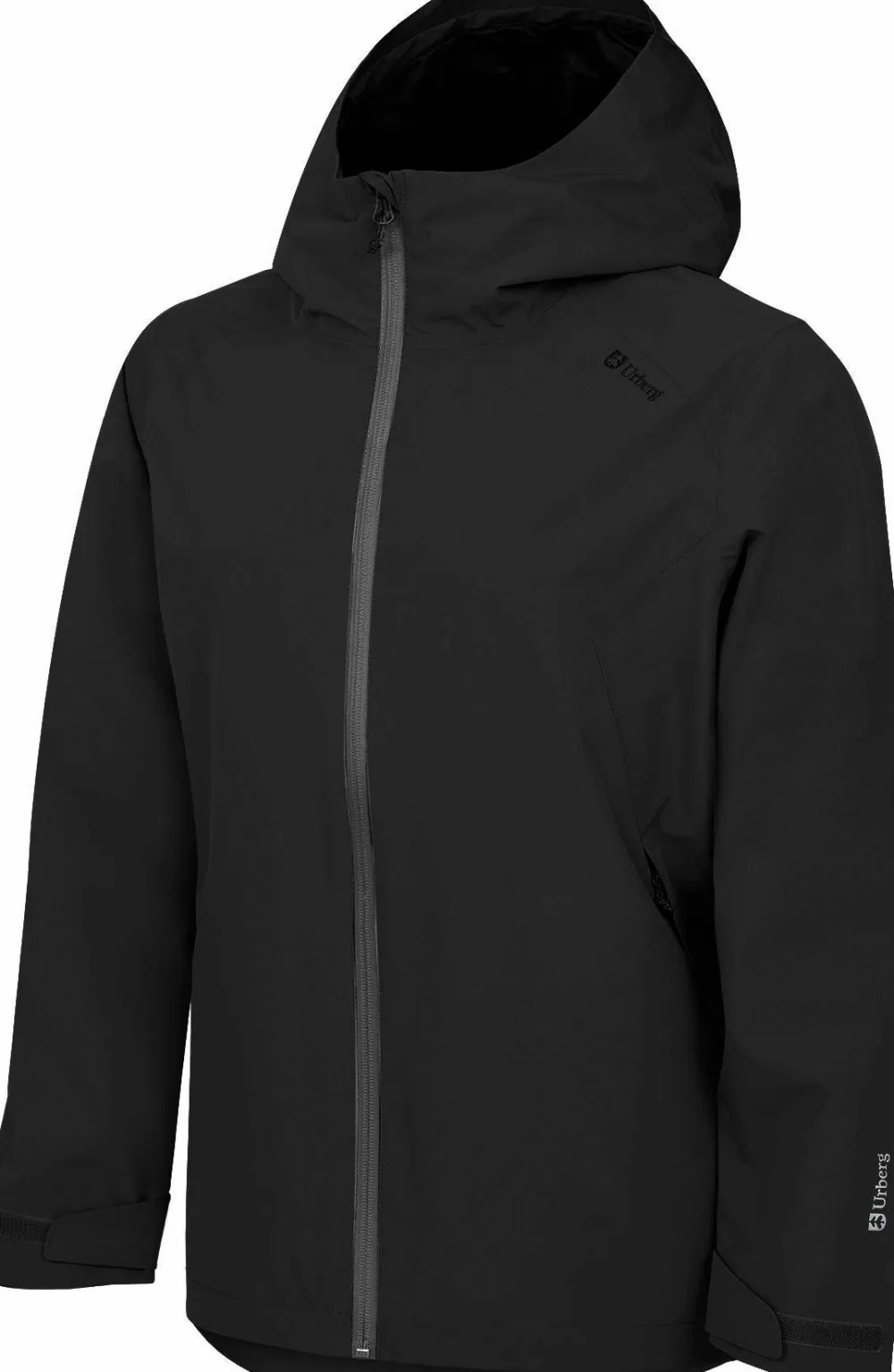 Urberg Women's 2l Everyday Rain Jacket Black Beauty Discount