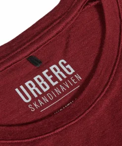 Urberg Women's Lyngen Merino T-Shirt 2.0 Cabernet Clearance
