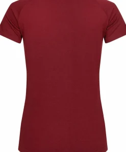 Urberg Women's Lyngen Merino T-Shirt 2.0 Cabernet Clearance