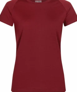 Urberg Women's Lyngen Merino T-Shirt 2.0 Cabernet Clearance