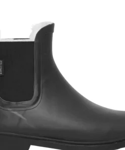 Urberg Womens Malme Rubber Fleece Boots Black Beauty Outlet