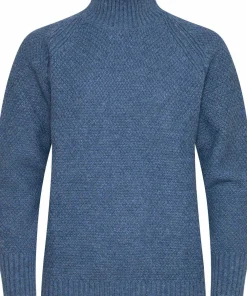 Urberg Women's Moss Knit Sweater Blue Melange Outlet