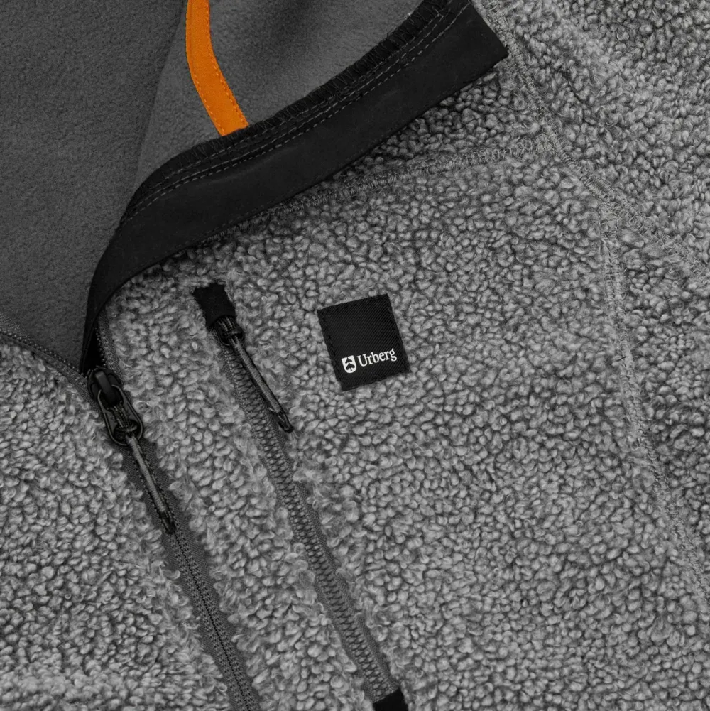 Urberg Women's Pile Hoodie Grey Melange Discount