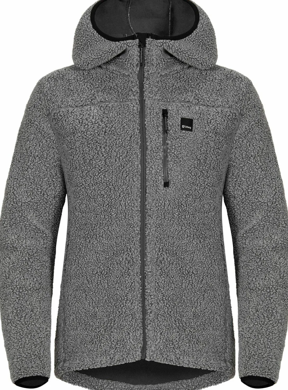 Urberg Women's Pile Hoodie Grey Melange Discount