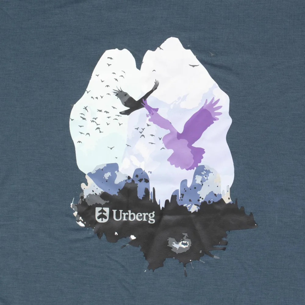 Urberg Women's Printed Tree Tee Midnight Navy New