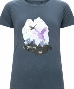 Urberg Women's Printed Tree Tee Midnight Navy New