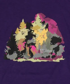 Urberg Women's Printed Tree Tee Grape