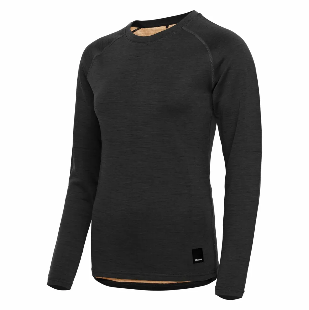 Urberg Women's Selje Merino-Bamboo Top Phantom/Peach Fuzz Clearance