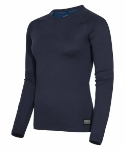 Urberg Women's Selje Merino-Bamboo Top Dark Navy Discount