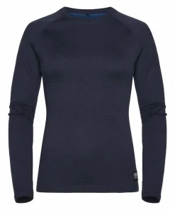 Urberg Women's Selje Merino-Bamboo Top Dark Navy Discount