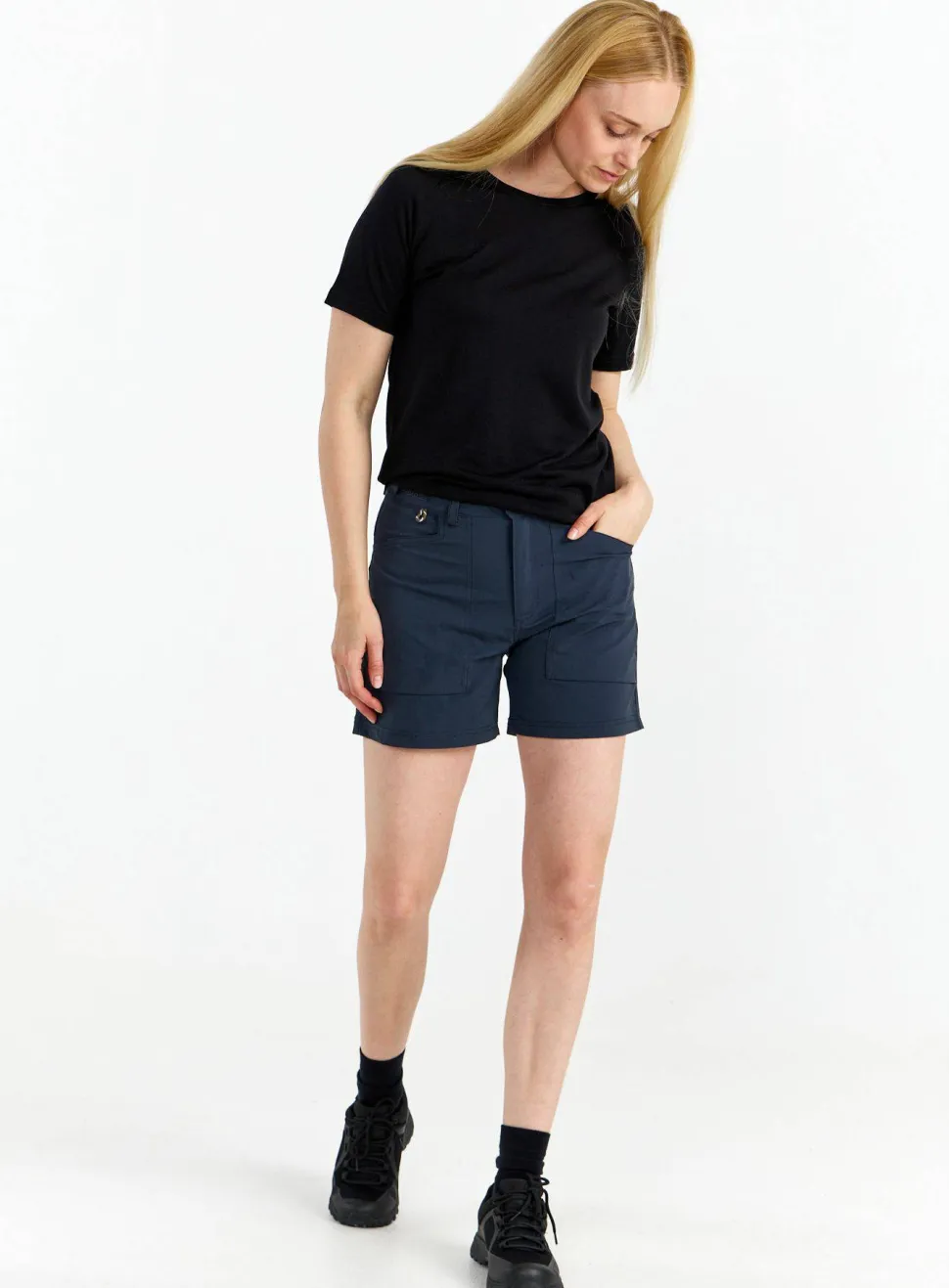 Urberg Women's Stretch Light Shorts Blue Nights