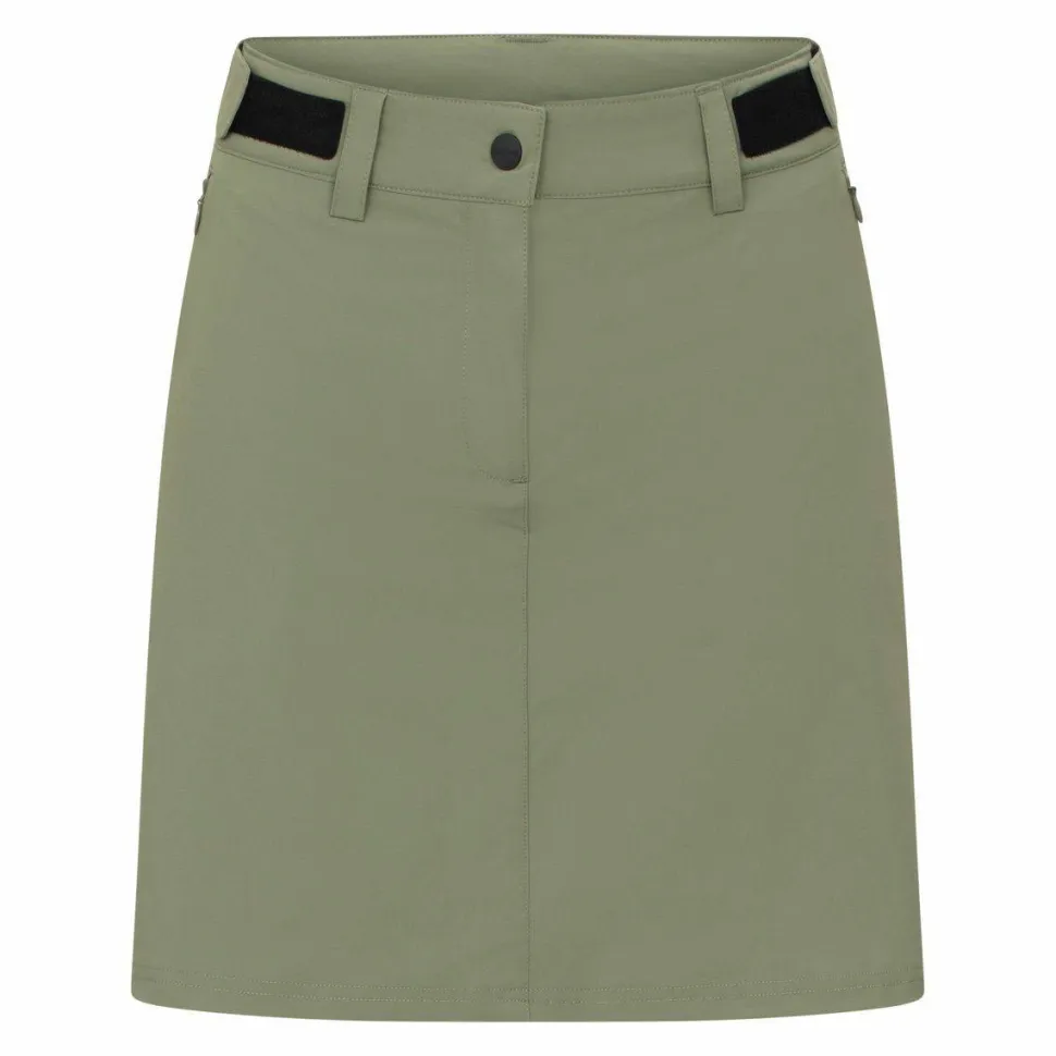 Urberg Women's Woven Stretch Hiking Skort Deep Lichen Green
