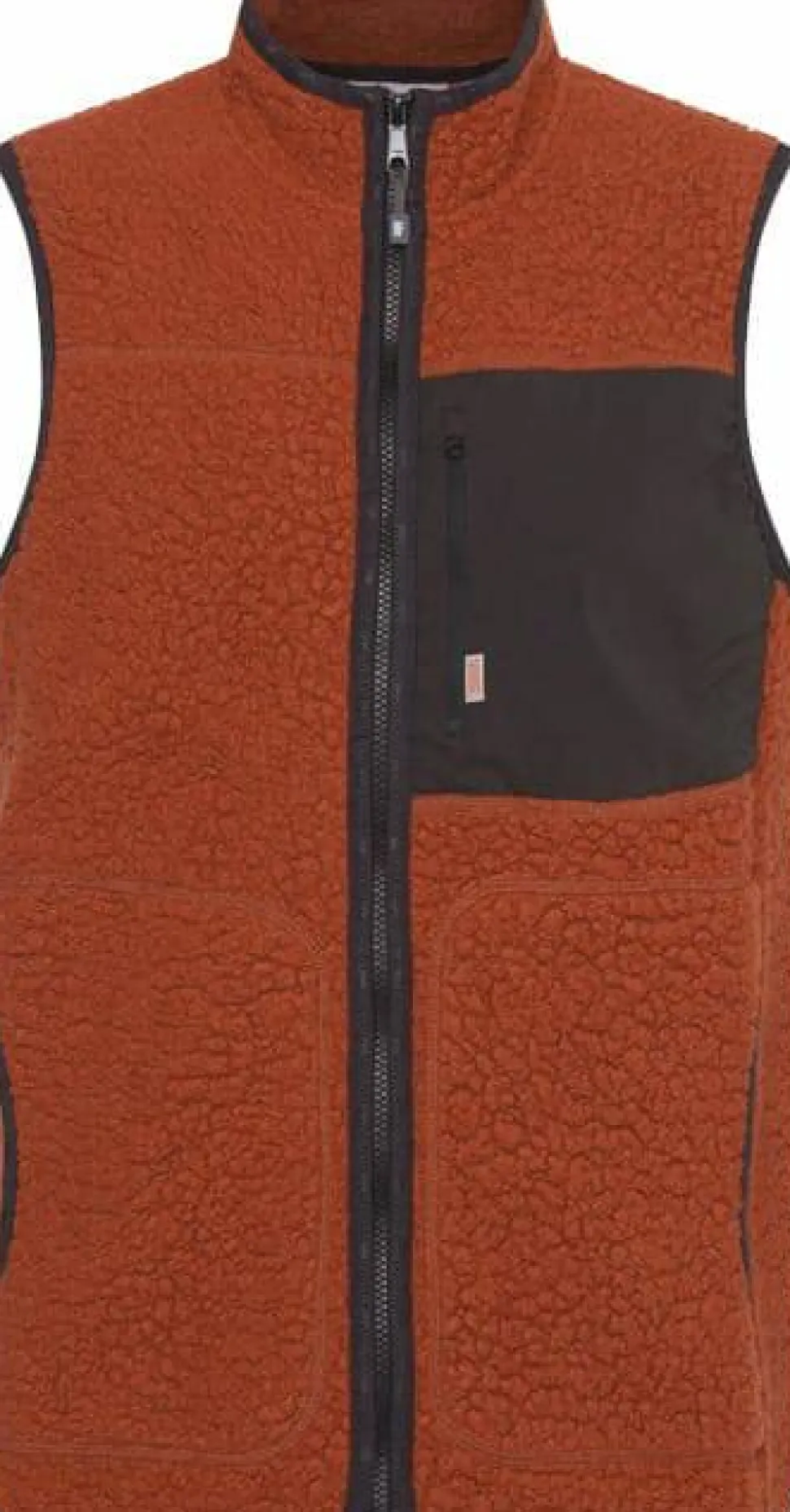 Varg Men's Vargön Wool Vest Retro Orange
