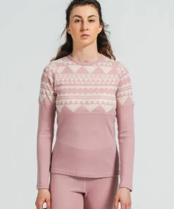 Varg Women's Mattmar Baselayer Top Mesa Rose Best