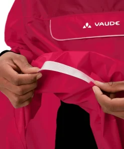 VAUDE Unisex Valdipino Rain Poncho Red Uni New