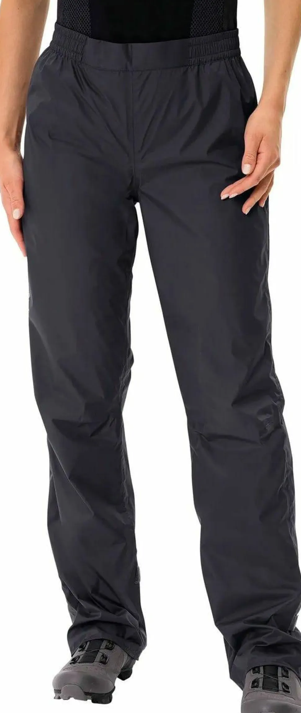 VAUDE Women's Drop II Rain Pants Black/Black