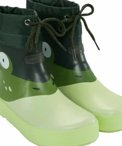 Viking Footwear Kids' Alv Barefoot Paw Print Light Green/Green Best