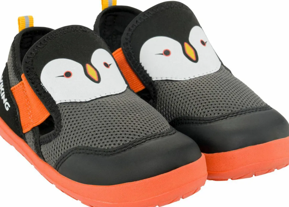 Viking Footwear Kids' Alv Barefoot Paw Sandal Black Discount