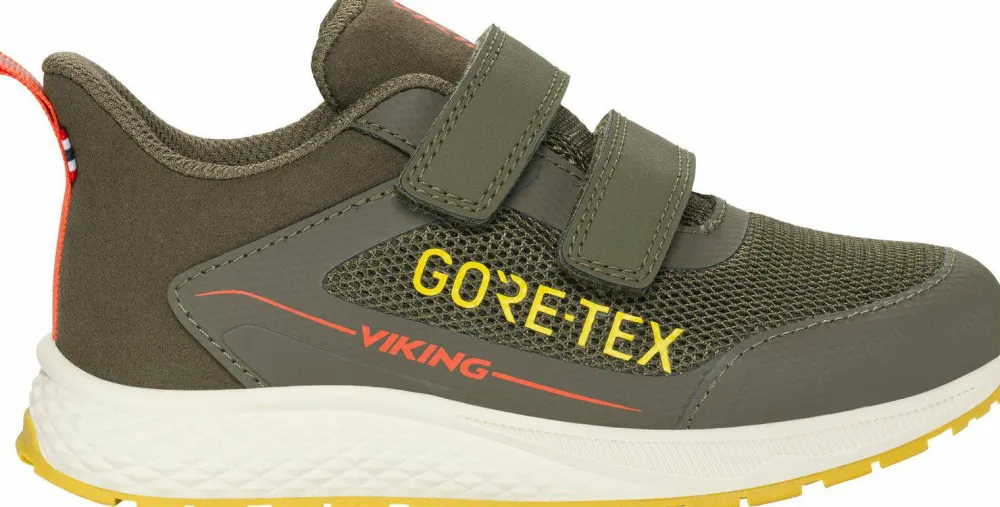 Viking Footwear Kid's Bouncy GORE-TEX 2v Olive Clearance