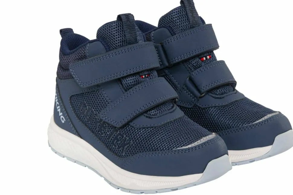 Viking Footwear Kid's Bouncy Mid Gore-Tex Dark Blue