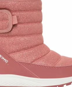 Best Kid's Equip Glitter Warm Waterproof Pull On Barn Vandringsskor Barn