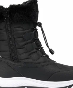 Viking Footwear Kids' Equip Warm Waterproof Zip Black/Granite Best