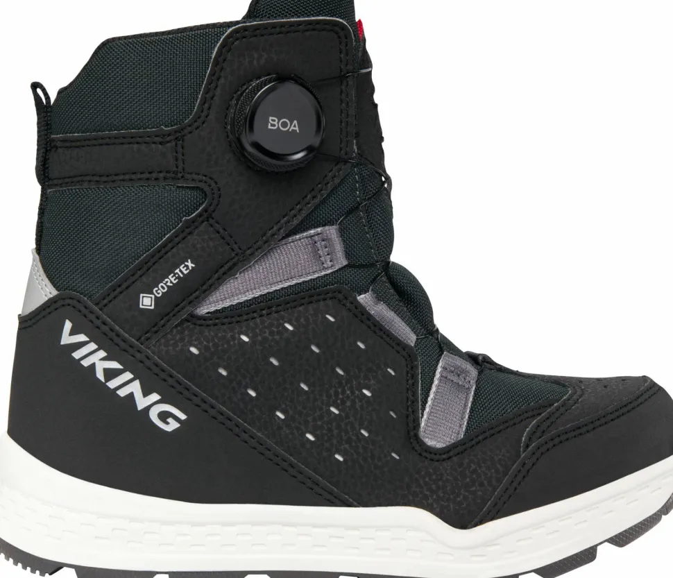 Viking Footwear Kids' Espo Reflex Warm GORE-TEX Boa Black/Black