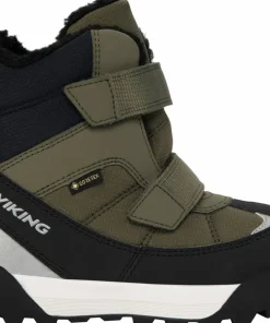 Viking Footwear Kids' Expower Warm GORE-TEX 2v Olive Hot