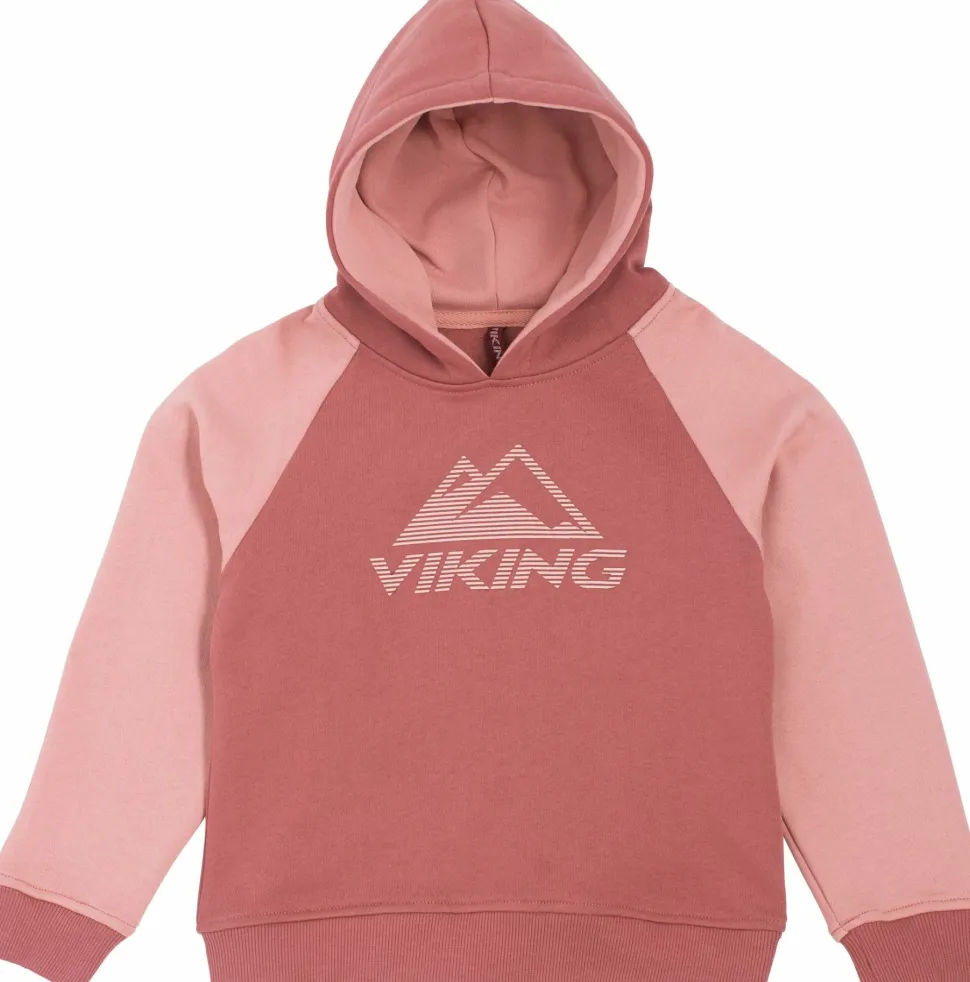 Viking Footwear Kids' Funtime Hoodie Pullover Pink