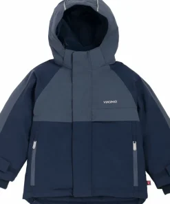 Viking Footwear Kids' Play Winter Jacket Thermal Navy