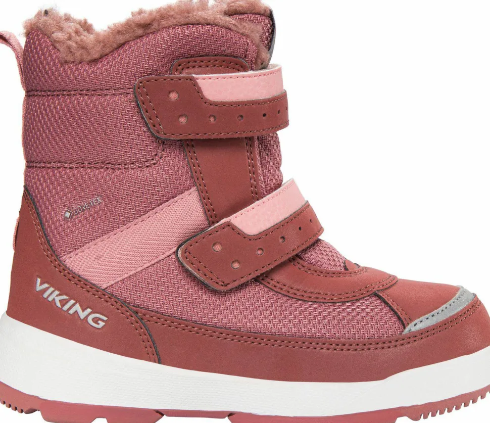 Viking Footwear Kids' Play Reflex Warm GORE-TEX 2v Pink/Light Pink