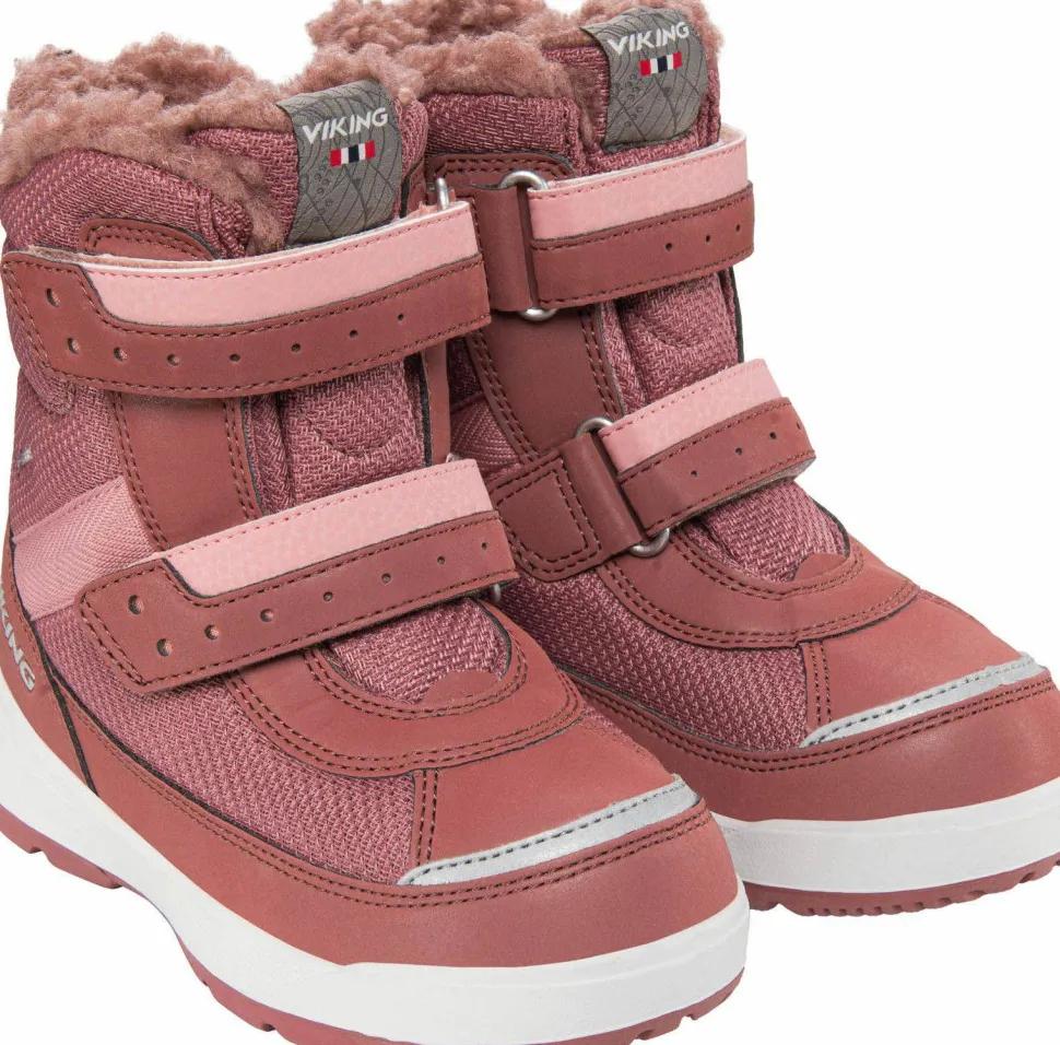Viking Footwear Kids' Play Reflex Warm GORE-TEX 2v Pink/Light Pink