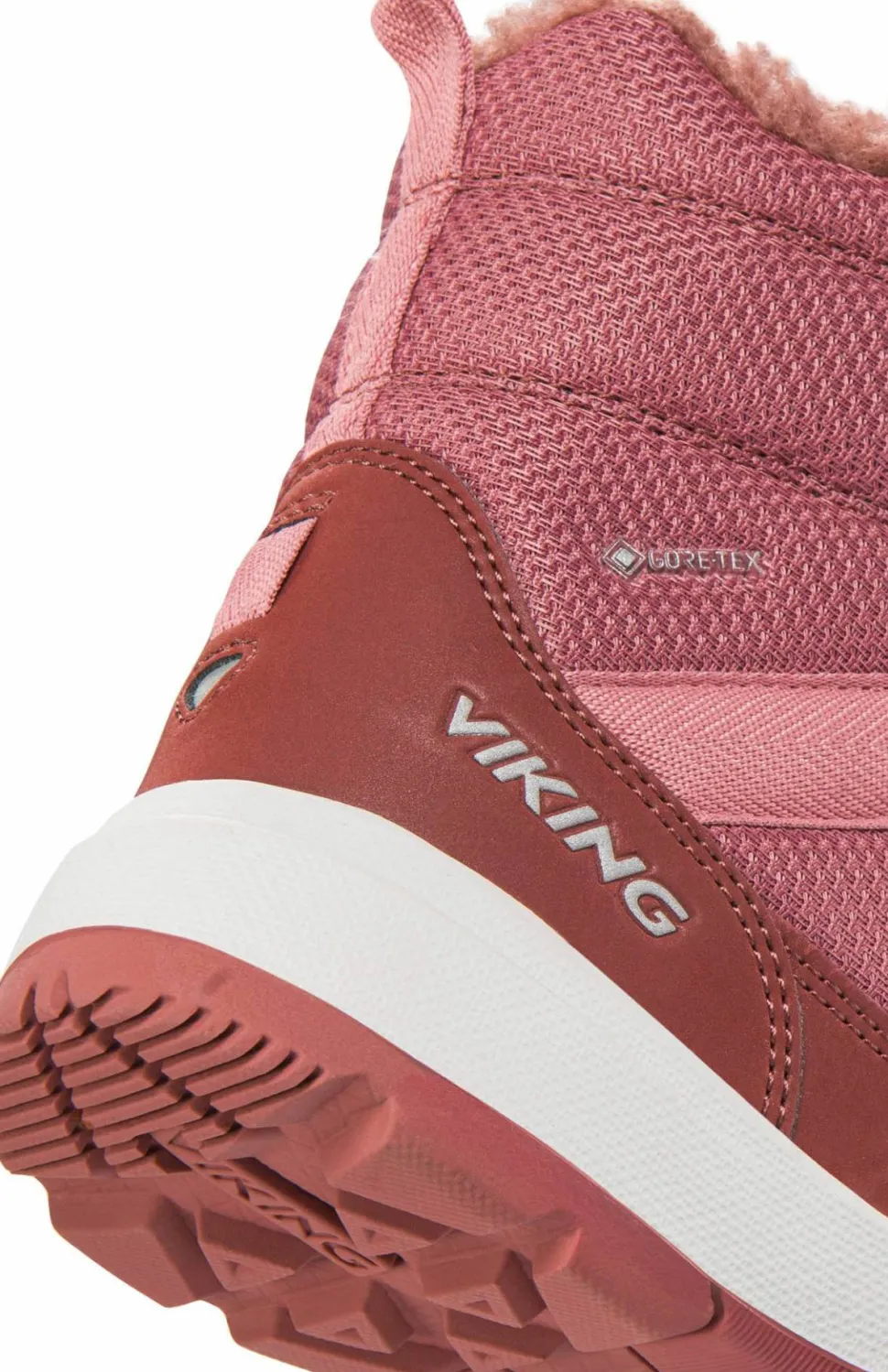 Viking Footwear Kids' Play Reflex Warm GORE-TEX 2v Pink/Light Pink