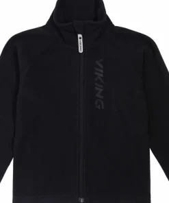 Viking Footwear Kids' Playtime Fleece Jacket Warm Black Best