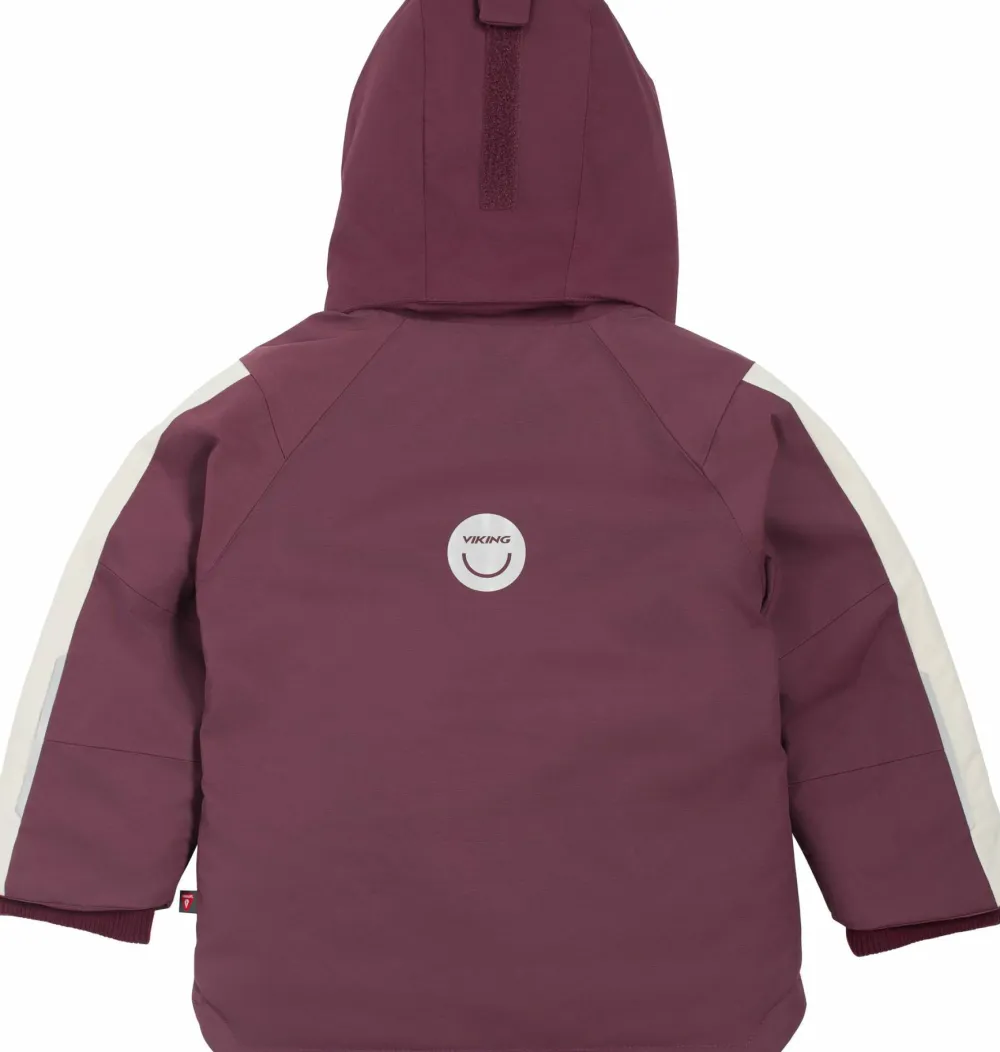 Viking Footwear Kids' Play Winter Jacket Thermal Plum Outlet