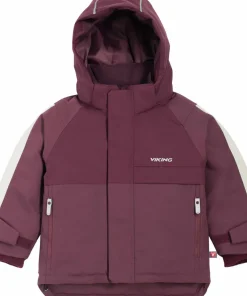 Viking Footwear Kids' Play Winter Jacket Thermal Plum Outlet