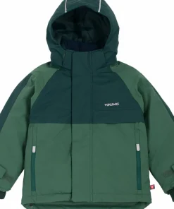 Viking Footwear Kids' Play Winter Jacket Thermal Dark Green Best