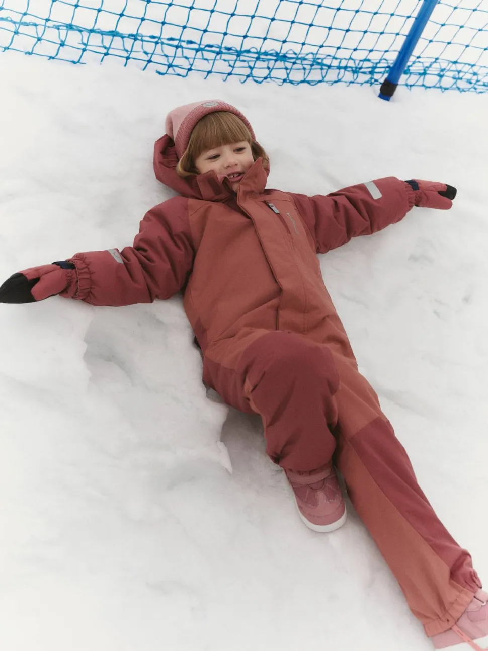Viking Footwear Kids' Toasty Winter Thermal Overall Pink