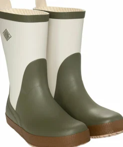 Viking Footwear Seilas Heritage Rubber Boot Olive/brown