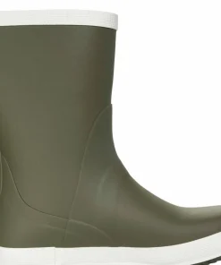 Viking Footwear Seilas Heritage Rubber Boot Olive/eggshell